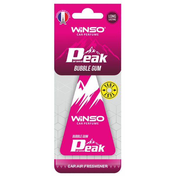 Фото - Ароматизатор для авто Winso Peak Bubble Gum (538180)