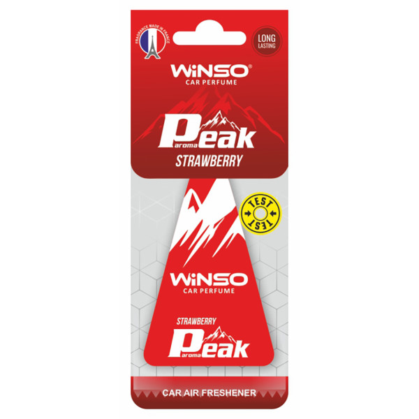 Фото - Ароматизатор для авто Winso Peak Strawbеrry (538270)