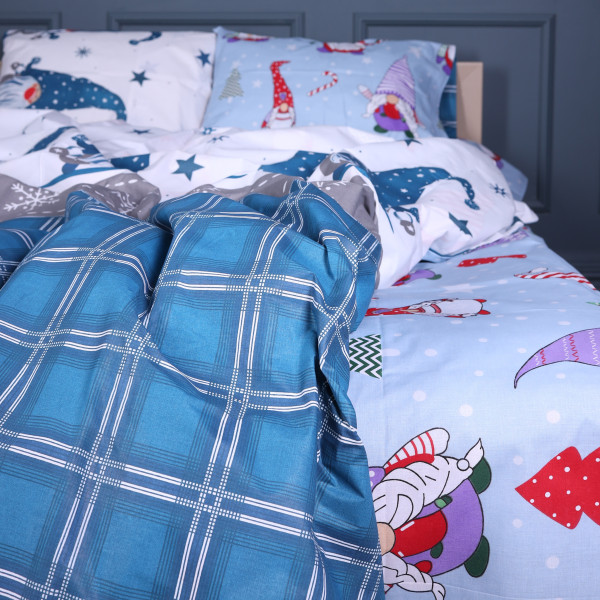 Фото - Наволочка MirSon Бязь 17-0679 Winter Wishes 70х70 см (2200010218367)