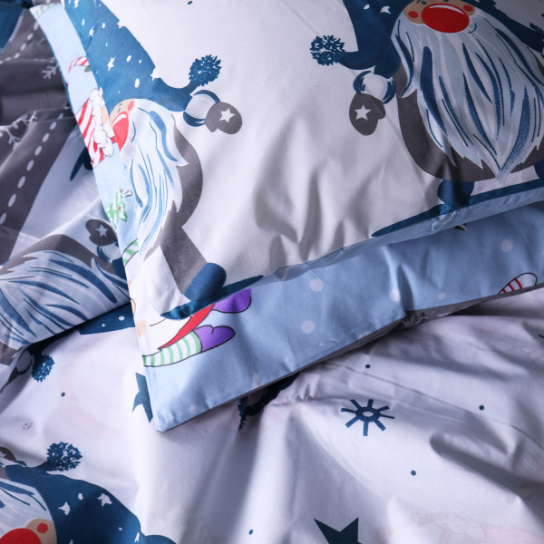 Фото - Наволочка MirSon Бязь 17-0679 Winter Wishes 70х70 см (2200010218367)