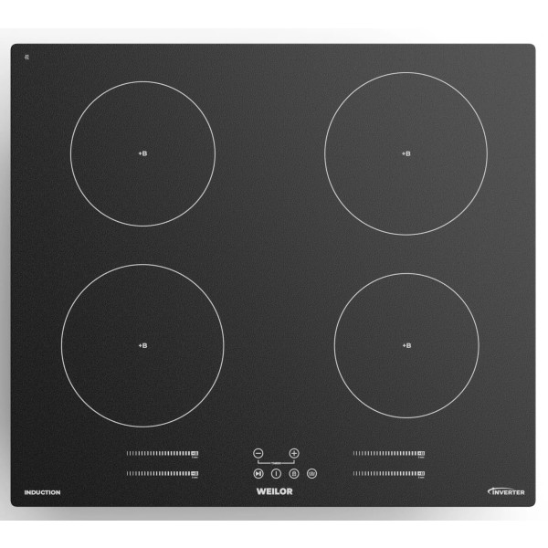 Фото - Варочная панель электрическая Weilor WIS 643 BLACK NanoProtect