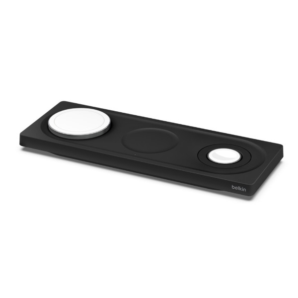 Фото - Беспроводное зарядное устройство Belkin MagSafe 3in1 Black (WIZ016VFBK)