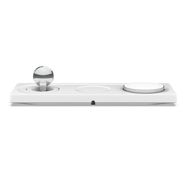 Фото - Бездротовий зарядний пристрій Belkin MagSafe 3in1 White (WIZ016VFWH)