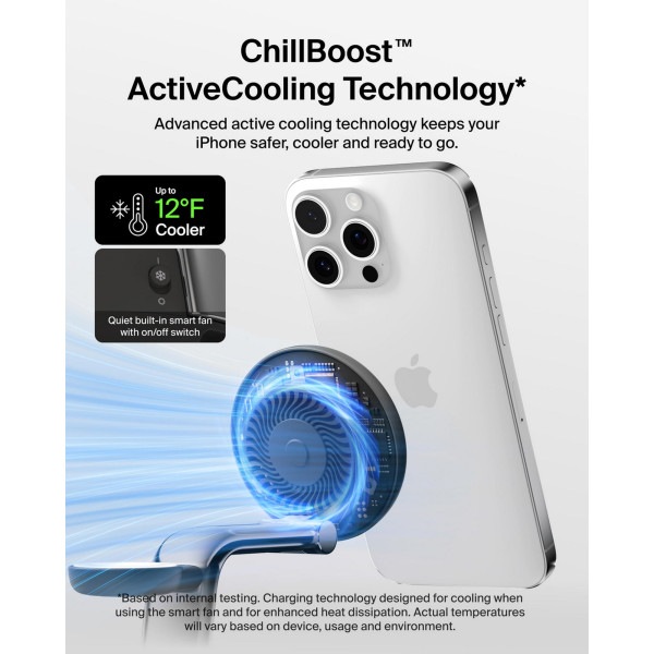 Фото - Беспроводное зарядное устройство Belkin UltraCharge Pro 3-in-1 Magnetic Charging Dock (WIZ040KQCH)