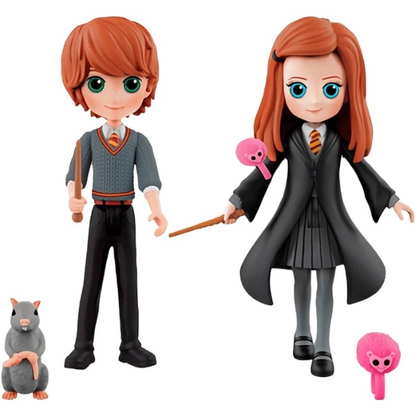 Фото - Набор игровых фигурок Wizarding World Мир волшебников Рон, Джинни, Короста (SM22005/7657)