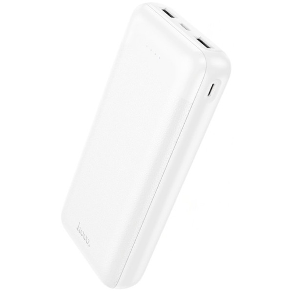 Фото - Батарея мобильная HOCO J153A Stability 10W 20000 mAh White (715101)