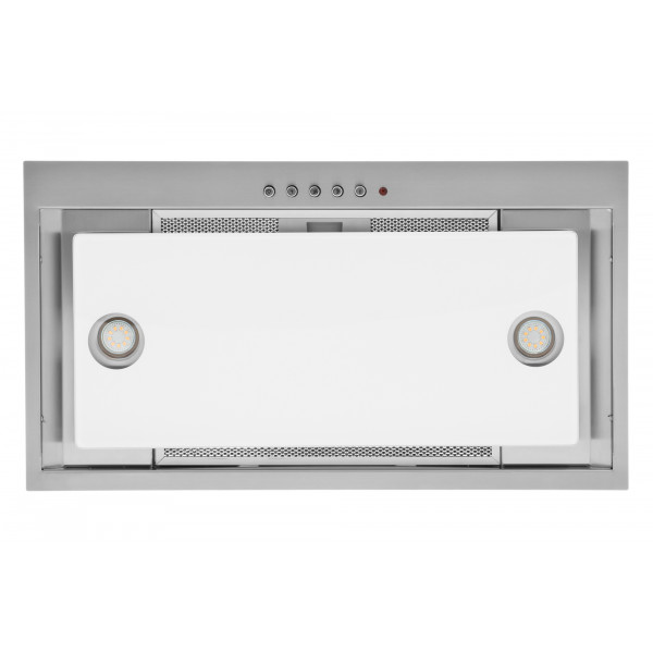 Фото - Витяжка вбудована Akpo WK-4 Neva Glass 850 Inox+White 60