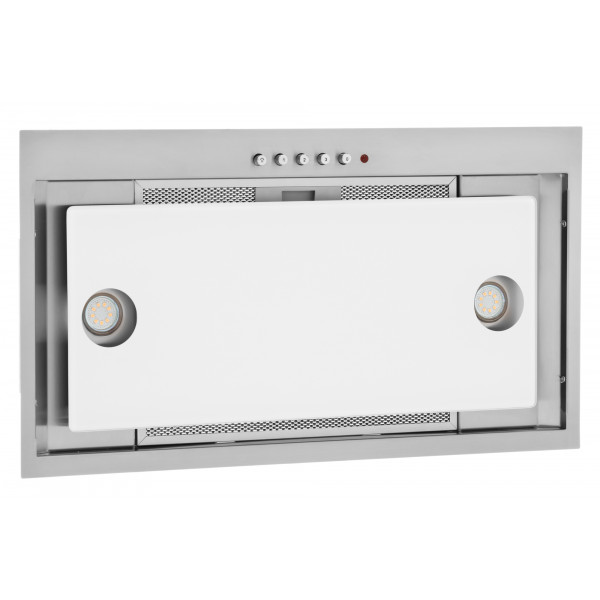Фото - Витяжка вбудована Akpo WK-4 Neva Glass 850 Inox+White 60