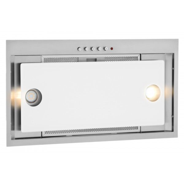 Фото - Витяжка вбудована Akpo WK-4 Neva Glass 850 Inox+White 60