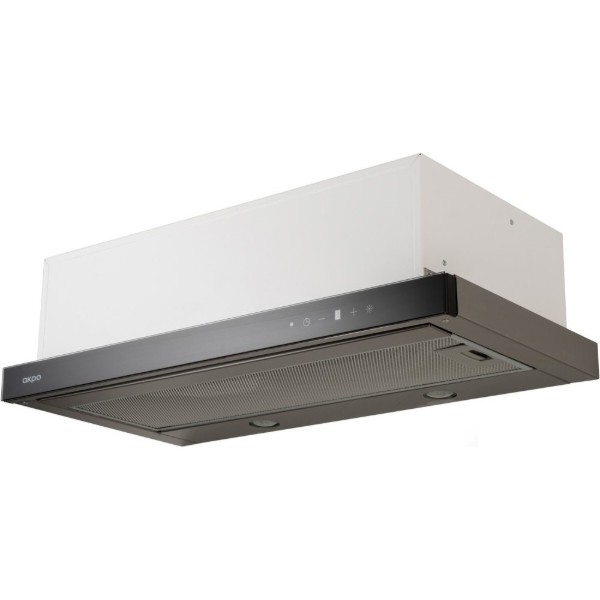 Фото - Витяжка вбудована Akpo WK-7 Light Glass Touch 1200 Inox+Black 60