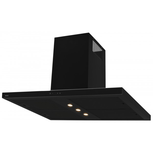 Фото - Витяжка декоративна Akpo WK-9 Isla Feniks Slim Glass 1200 Black 90