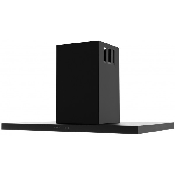 Фото - Витяжка декоративна Akpo WK-9 Isla Feniks Slim Glass 1200 Black 90