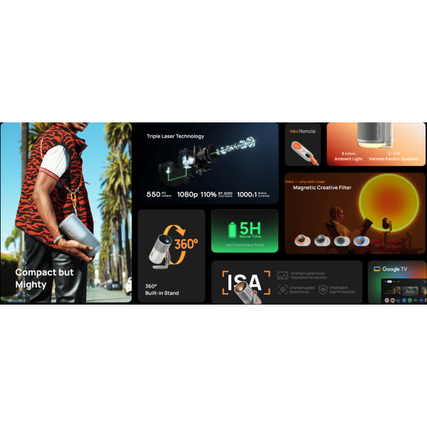 Фото - Проектор XGiMi MoGo 4 Laser Outdoor Collection (WK03K-1)