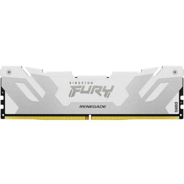 Фото - Память DDR Kingston 32GB 8000MT/s DDR5 CL38 DIMM (Kit of 2) FURY Renegade White XMP (KF580C38RWK2-32)