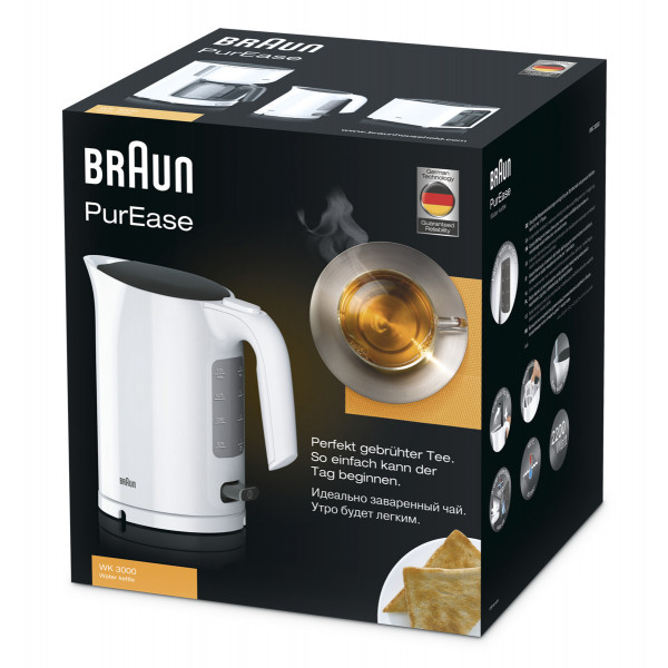 Фото - Электрический чайник Braun WK3000WH
