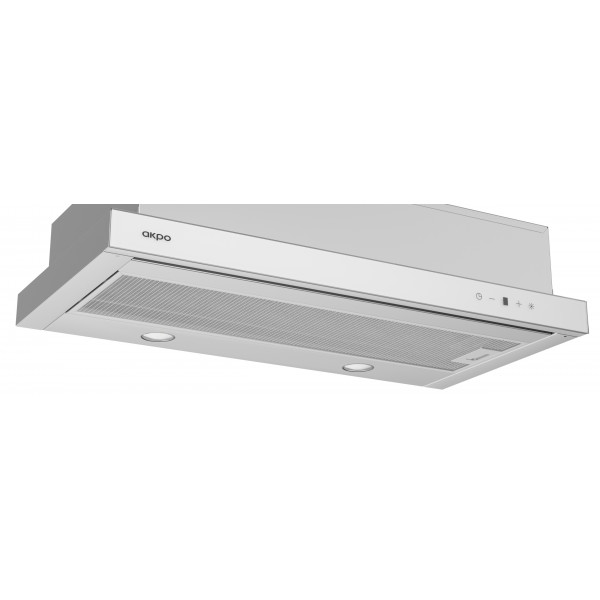 Фото - Витяжка вбудована Akpo WK-7 Light Glass Touch 700 Inox+White 60