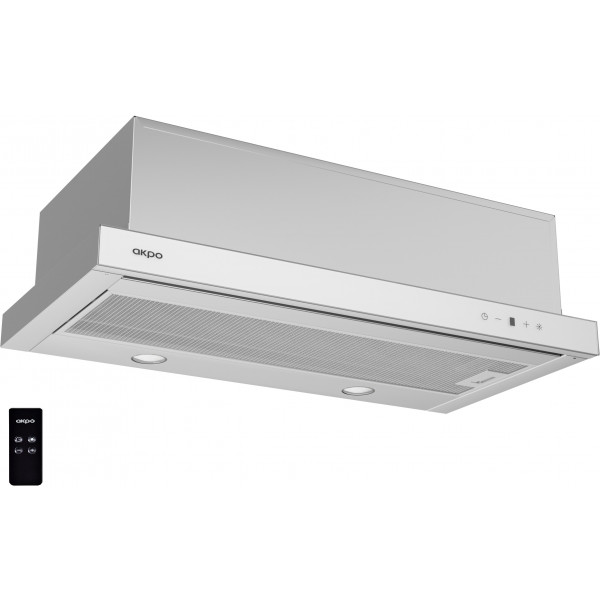 Фото - Вытяжка встраиваемая Akpo WK-7 Light Glass Touch 1200 Inox+White 60