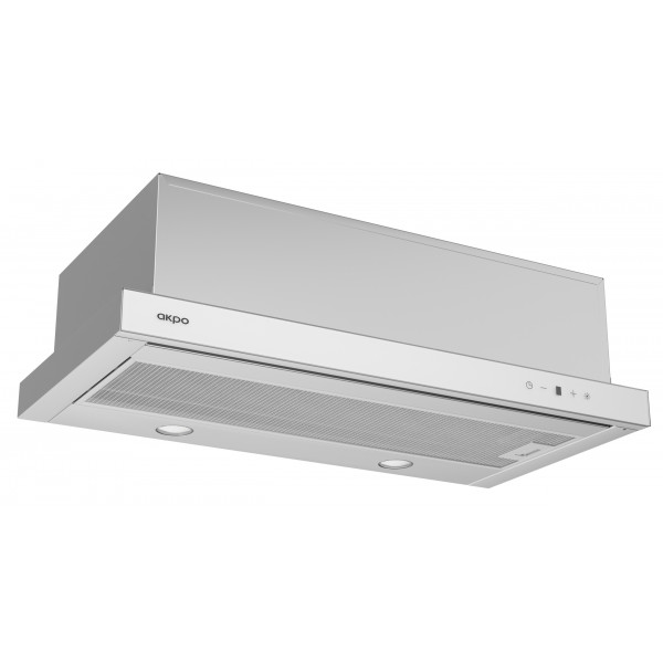 Фото - Витяжка вбудована Akpo WK-7 Light Glass Touch 700 Inox+White 60