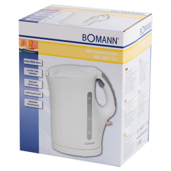 Фото - Електричний чайник Bomann WK 5011 CB White