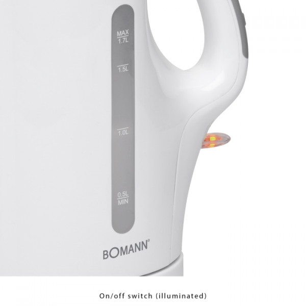 Фото - Електричний чайник Bomann WK 5011 CB White