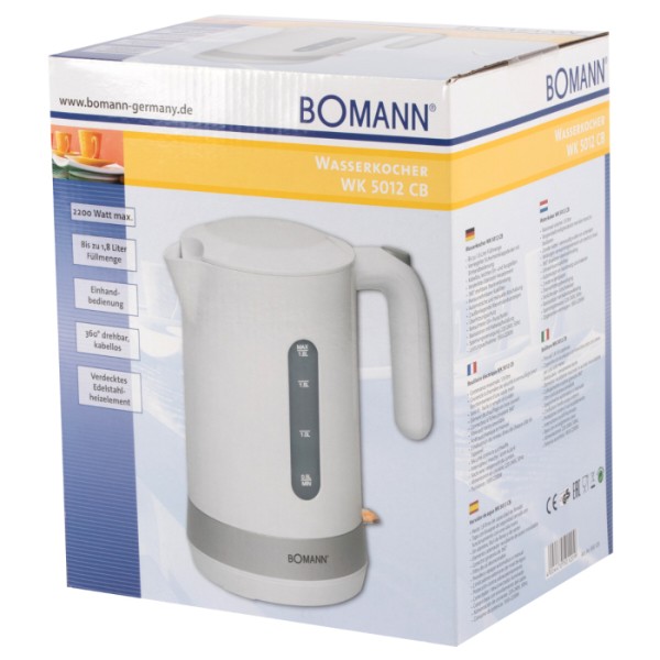 Фото - Електричний чайник Bomann WK 5012 CB