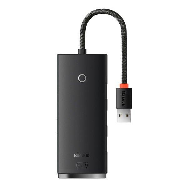 Фото - Хаб USB Baseus Lite Series 4-in-1 USB-A to USB 3.0х4 0.25m (WKQX030001)