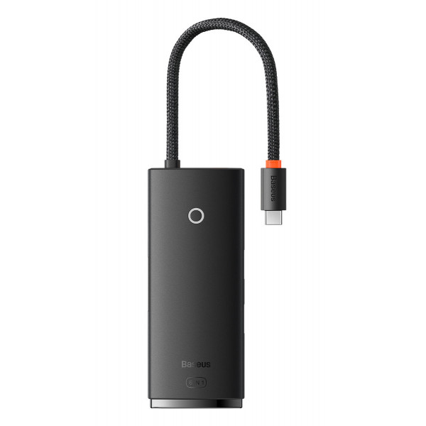 Фото - Хаб USB Baseus 6-Port Type-C Type-C to HDMI+USB3.0х2+PD+SD/TF)Black (WKQX050101)