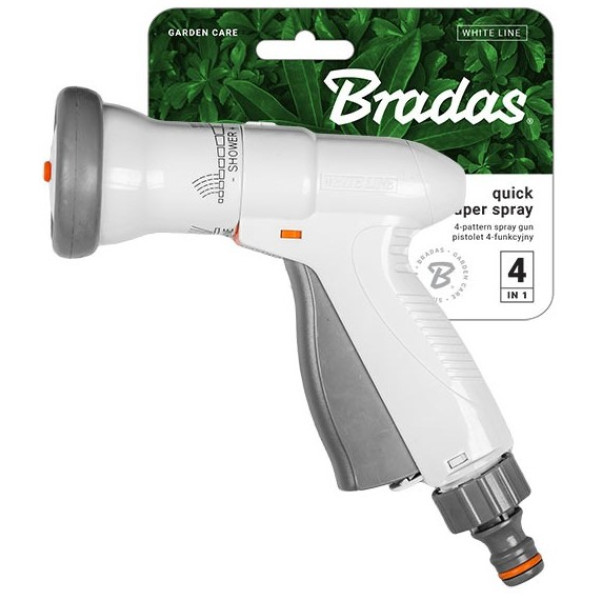 Фото - Насадка для поливу BRADAS Super Spray, White Line (WL-EN8TK)