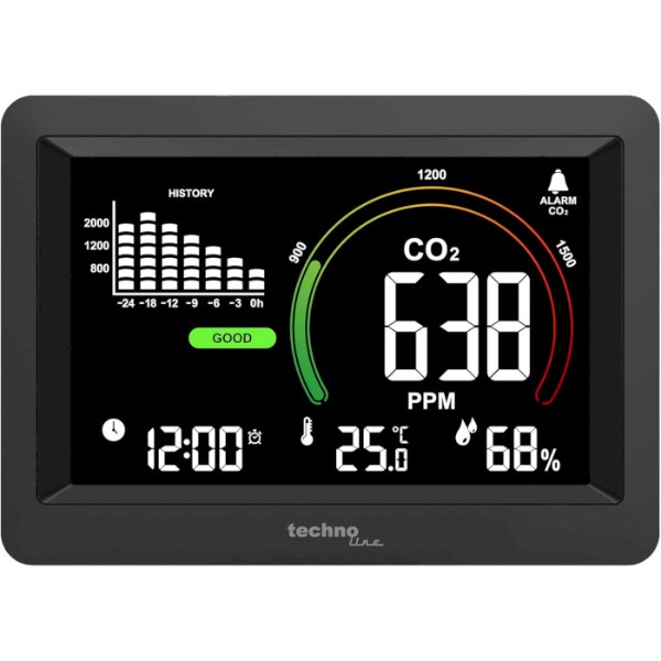 Фото - Метеостанция Technoline Black (WL1028)