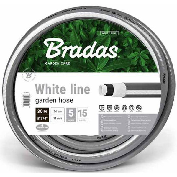 Фото - Шланг поливочний BRADAS NTS White 1/2" 30 м (WWL1/230)
