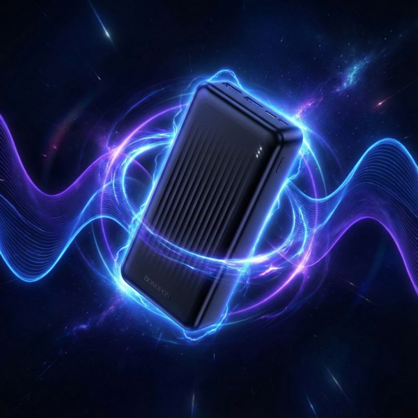 Фото - Батарея мобільна BOROFONE BJ78A Clever 20000 mAh Black (714786)