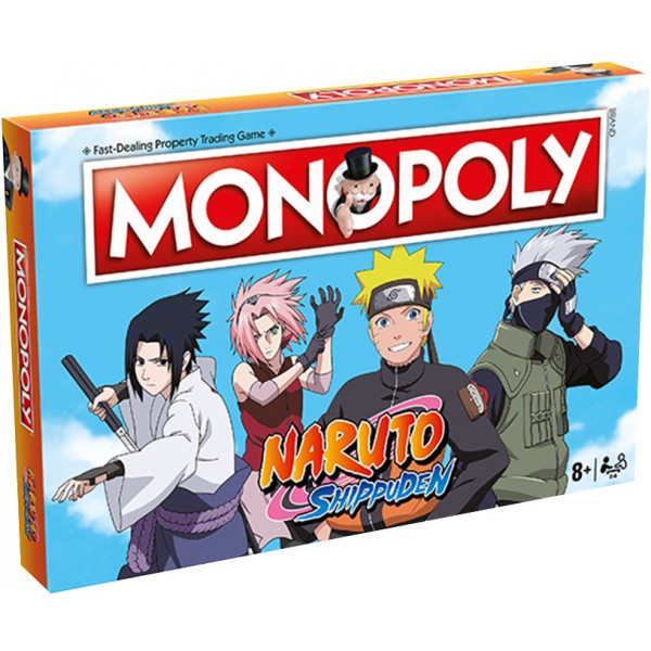 Фото - Настільна гра (8+) Naruto Shippuden Monopoly (5036905038690)