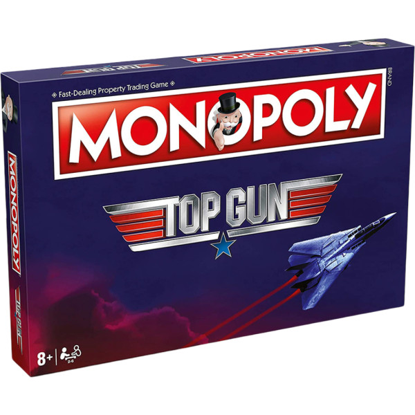 Фото - Настольная игра (8+) Winning Moves TOP GUN Monopoly (WM00548-EN1-6)