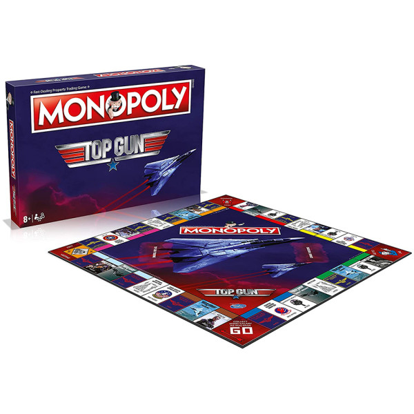 Фото - Настольная игра (8+) Winning Moves TOP GUN Monopoly (WM00548-EN1-6)
