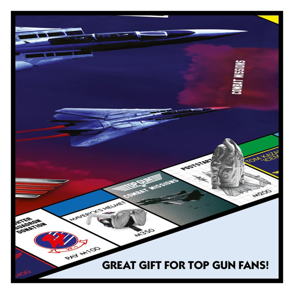 Фото - Настольная игра (8+) Winning Moves TOP GUN Monopoly (WM00548-EN1-6)