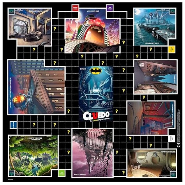 Фото - Настольная игра (8+) DC Comics Batman - Cluedo (WM00839-EN1-6)