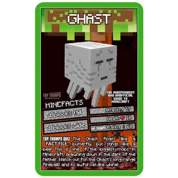 Фото - Настільна гра (5-7 років) Minecraft Quiz - The Independent and Unofficial Guide (WM01279-EN1-6)