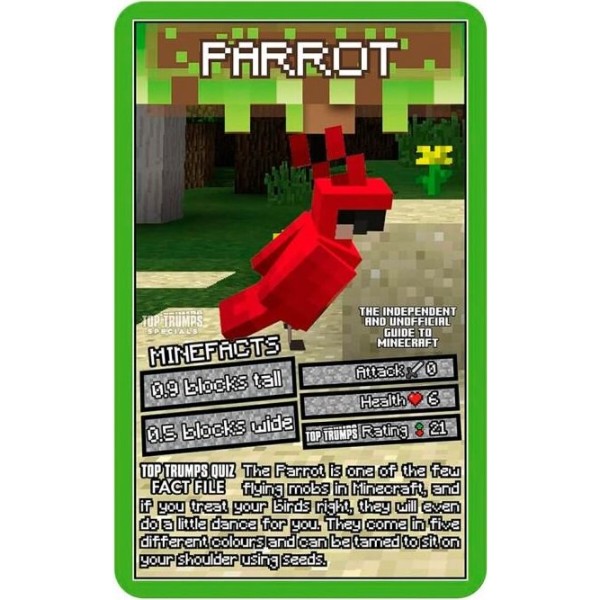 Фото - Настільна гра (5-7 років) Minecraft Quiz - The Independent and Unofficial Guide (WM01279-EN1-6)
