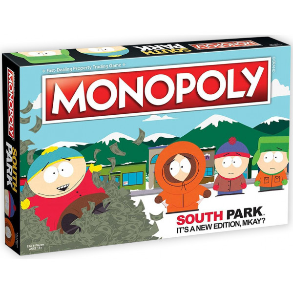 Фото - Настільна гра (12+) Winning Moves SOUTH PARK Monopoly (WM01956-EN1-6)