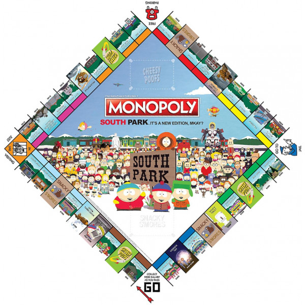 Фото - Настільна гра (12+) Winning Moves SOUTH PARK Monopoly (WM01956-EN1-6)