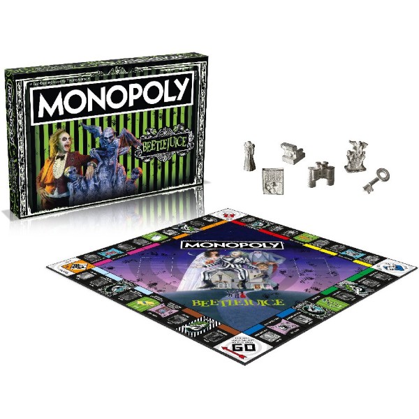 Фото - Настольная игра (12+) Winning Moves BEETLEJUICE - Monopoly UK (WM03321-EN1-6)