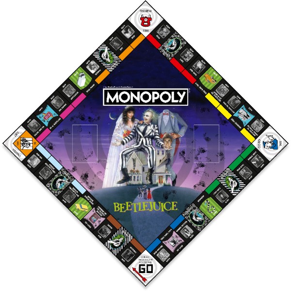 Фото - Настольная игра (12+) Winning Moves BEETLEJUICE - Monopoly UK (WM03321-EN1-6)