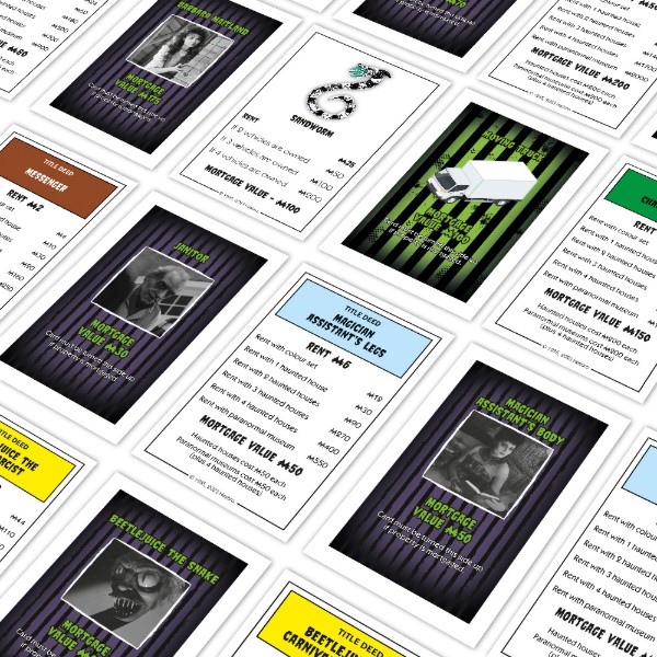 Фото - Настольная игра (12+) Winning Moves BEETLEJUICE - Monopoly UK (WM03321-EN1-6)