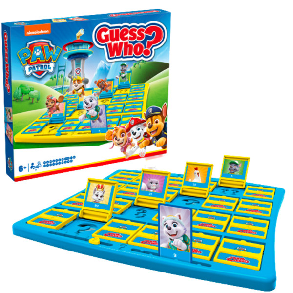 Фото - Настільна гра карткова (5-7 років) Winning Moves PAW PATROL Guess Who (WM04175-ML1-6)