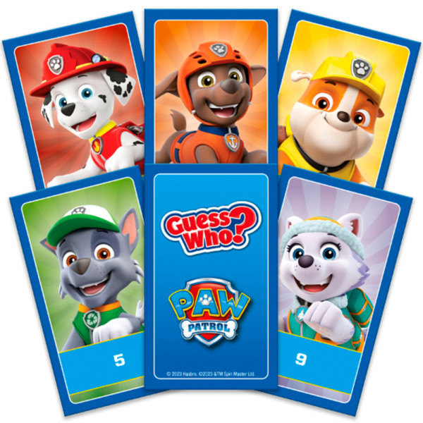 Фото - Настільна гра карткова (5-7 років) Winning Moves PAW PATROL Guess Who (WM04175-ML1-6)