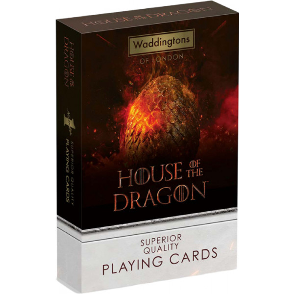 Фото - Настільна гра карткова (18+) Winning Moves WADDINGTONS No.1 - House of Dragons (WM04535-EN1-12)