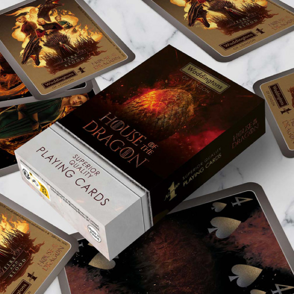 Фото - Настільна гра карткова (18+) Winning Moves WADDINGTONS No.1 - House of Dragons (WM04535-EN1-12)