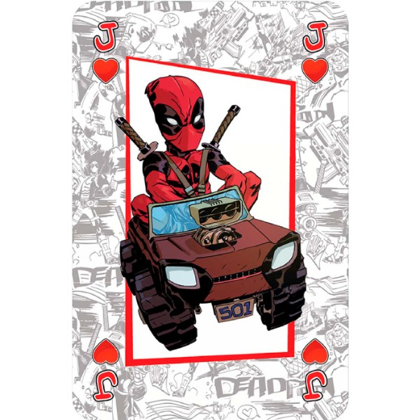 Фото - Настольная игра (12+) Winning Moves MARVEL Waddingtons No.1 - Deadpool (WM04686-EN1-12)