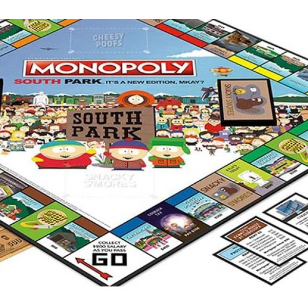 Фото - Настільна гра (12+) Winning Moves SOUTH PARK Monopoly (WM01956-EN1-6)