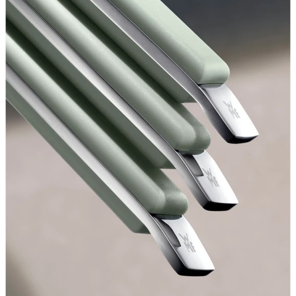 Фото - Набор столовых приборов WMF 1115916700 EMOTION FROSTY GREEN 30 пр.